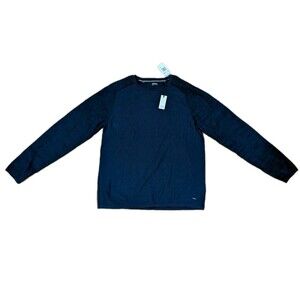 NEW WITH TAGS Buffalo David Bitton BLUE INDIGO Mens XL Wuqui Sweater Raglan NWT